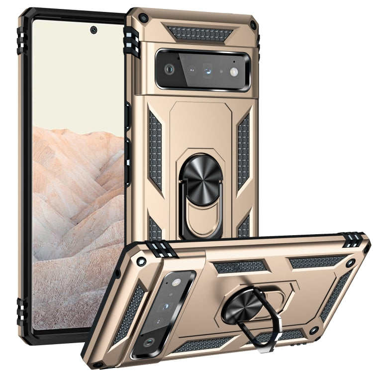 Shockproof TPU + PC Protective Case with 360 Degree Rotating Holder