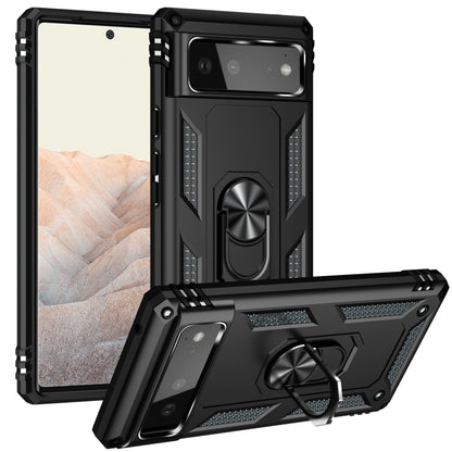 Shockproof TPU + PC Protective Case with 360 Degree Rotating Holder