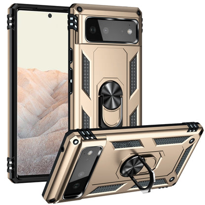 Shockproof TPU + PC Protective Case with 360 Degree Rotating Holder