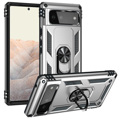 Shockproof TPU + PC Protective Case with 360 Degree Rotating Holder