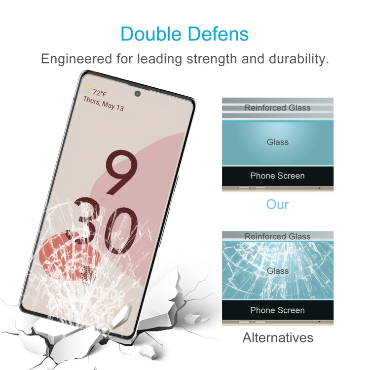 50 PCS 0.26mm 9H 2.5D Tempered Glass Film, For Google Pixel 6 (50 PCS)