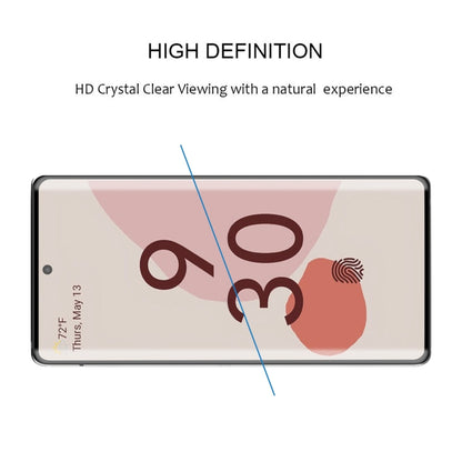 Full Glue Full Cover Screen Protector Tempered Glass Film, For Google Pixel 6 (1 PC), For Google Pixel 6 Pro (1 PC)