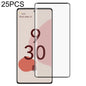 25 PCS For Google Pixel 6 Pro Edge Glue 3D Curved Edge Full Screen Tempered Glass Film, For Google Pixel 6 (25 PCS), For Google Pixel 6 Pro (25 PCS)