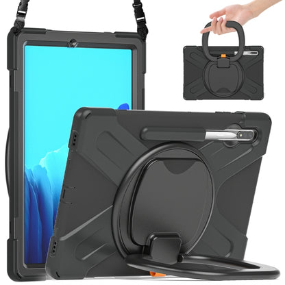 Silicone + PC Protective Case with Holder & Shoulder Strap