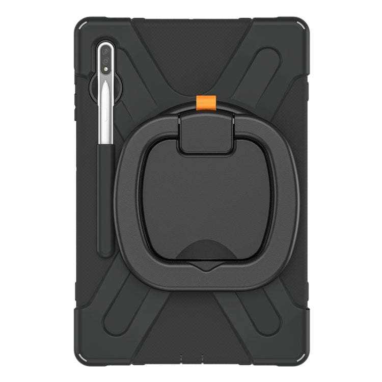 Silicone + PC Protective Case with Holder & Shoulder Strap