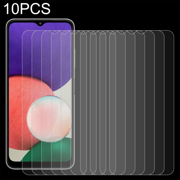 10 PCS 0.26mm 9H 2.5D Tempered Glass Film, For OnePlus Nord CE 5G / Nord CE 2 5G (10 PCS), For Samsung Galaxy A22 4G (10 PCS), For Samsung Galaxy A22 5G  (10 PCS), For Samsung Galaxy S21 FE 5G (10 PCS)