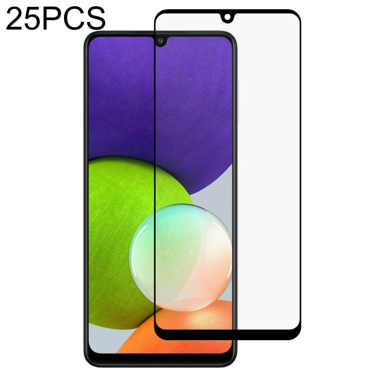 25 PCS Full Glue Full Screen Tempered Glass Film, For OnePlus Nord CE 5G (25 PCS), For Samsung Galaxy A22 4G (25 PCS), For Samsung Galaxy A22 5G (25 PCS), For Samsung Galaxy S21 FE 5G (25 PCS)