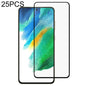 25 PCS Full Glue Full Screen Tempered Glass Film