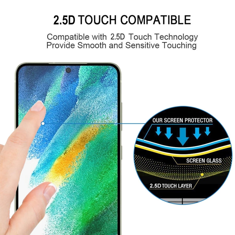 25 PCS Full Glue Full Screen Tempered Glass Film