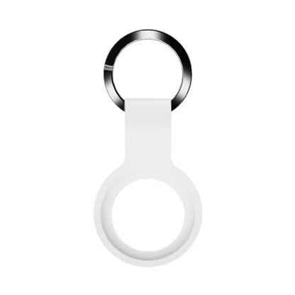 Mutural Liquid Silicone Protective Case with Key Ring for AirTag