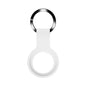 Mutural Liquid Silicone Protective Case with Key Ring for AirTag 2nd Gen / AirTag 1st Gen