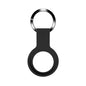 Mutural Liquid Silicone Protective Case with Key Ring for AirTag 2nd Gen / AirTag 1st Gen