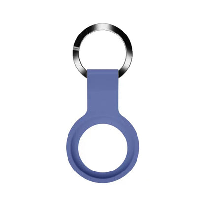 Mutural Liquid Silicone Protective Case with Key Ring for AirTag