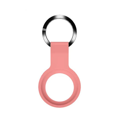 Mutural Liquid Silicone Protective Case with Key Ring for AirTag