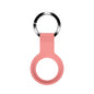 Mutural Liquid Silicone Protective Case with Key Ring for AirTag 2nd Gen / AirTag 1st Gen