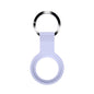 Mutural Liquid Silicone Protective Case with Key Ring for AirTag 2nd Gen / AirTag 1st Gen