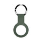 Mutural Liquid Silicone Protective Case with Key Ring for AirTag 2nd Gen / AirTag 1st Gen