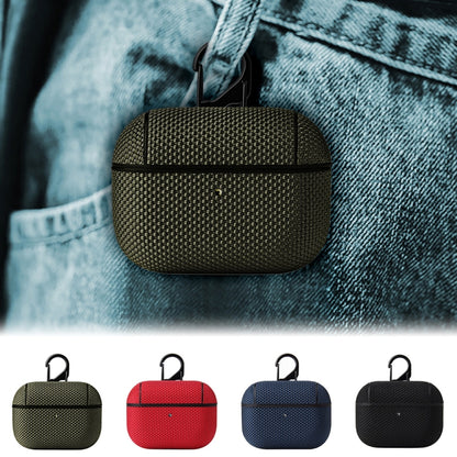 Business Cloth Earphone Protective Case with Hook