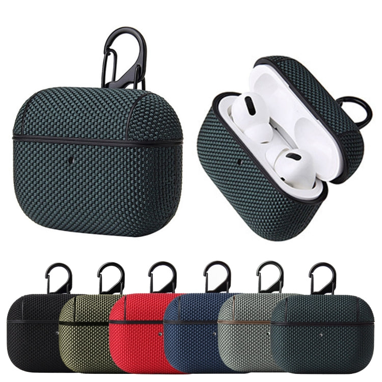 Business Cloth Earphone Protective Case with Hook