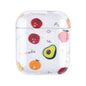 Bronzing Fruit Pattern PC Earphone Hard Protective Case