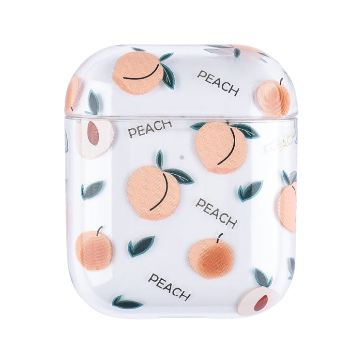 Bronzing Fruit Pattern PC Earphone Hard Protective Case