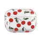 Bronzing Fruit Pattern PC Earphone Hard Protective Case, For AirPods 1 / 2, For AirPods Pro