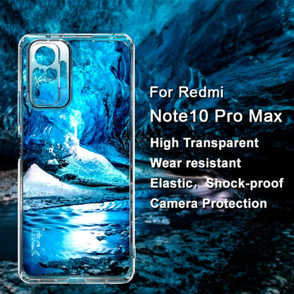 IMAK UX-5 Series Transparent Shockproof TPU Protective Case, For Xiaomi Redmi Note10 Pro Overseas Version, For Samsung Galaxy A22 5G, For Sony Xperia Ace II