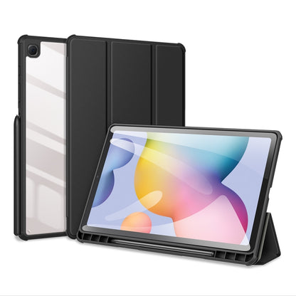 DUX DUCIS TOBY Series Antiskid PU Leather + PC + TPU Horizontal Flip Case with Holder & Pen Slot & Sleep / Wake-up Function