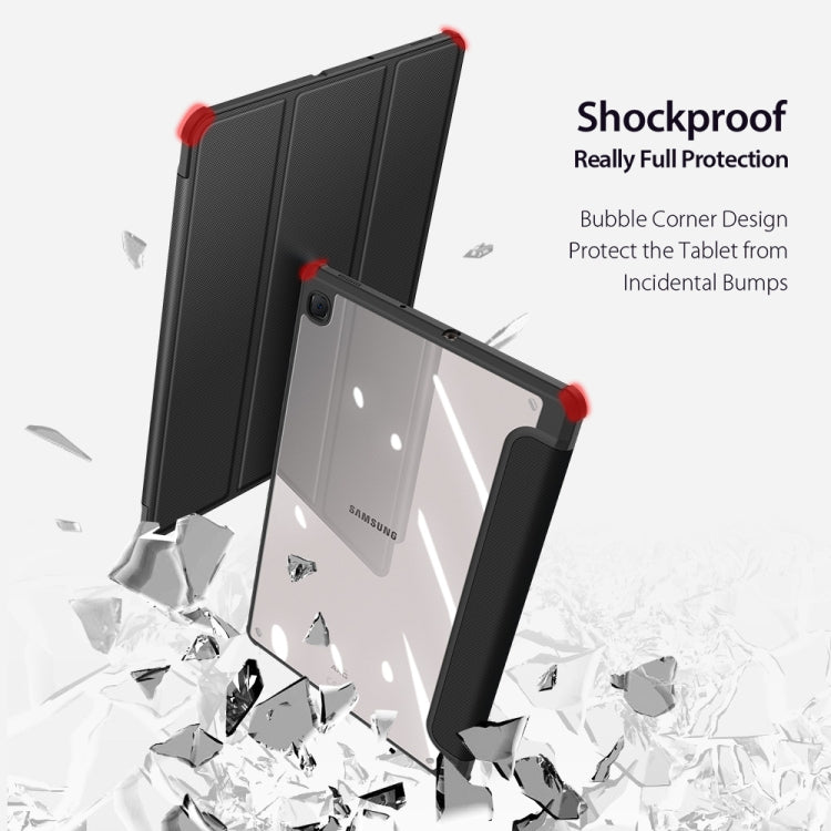 DUX DUCIS TOBY Series Antiskid PU Leather + PC + TPU Horizontal Flip Case with Holder & Pen Slot & Sleep / Wake-up Function