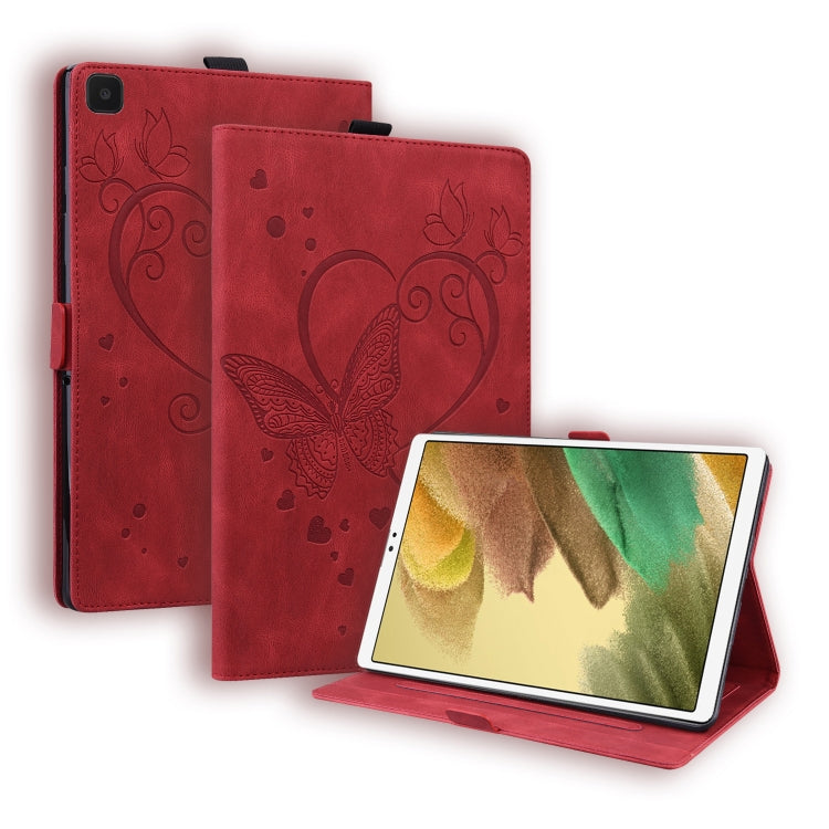 Love Butterfly Pattern Horizontal Flip Leather Case with Holder