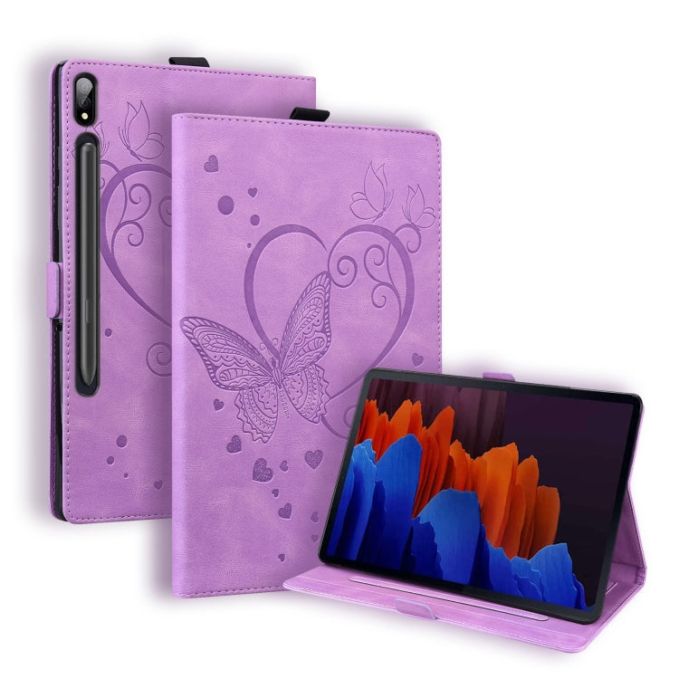 Love Butterfly Pattern Horizontal Flip Leather Case with Holder