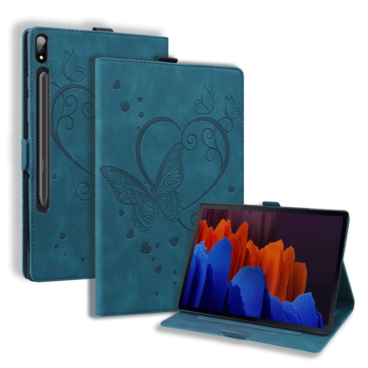 Love Butterfly Pattern Horizontal Flip Leather Case with Holder, For Samsung Galaxy Tab A7 Lite T220 T225, For Samsung Galaxy Tab S8 / Galaxy Tab S7 T870 SM-T875 SM-T876B, For Samsung Tab S7+ T970 T976B��������������������������������������������������...