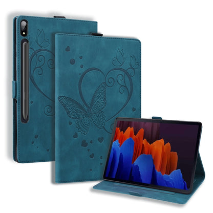 Love Butterfly Pattern Horizontal Flip Leather Case with Holder, For Samsung Galaxy Tab A7 Lite T220 T225, For Samsung Galaxy Tab S8 / Galaxy Tab S7 T870 SM-T875 SM-T876B, For Samsung Tab S7+ T970 T976B��������������������������������������������������...