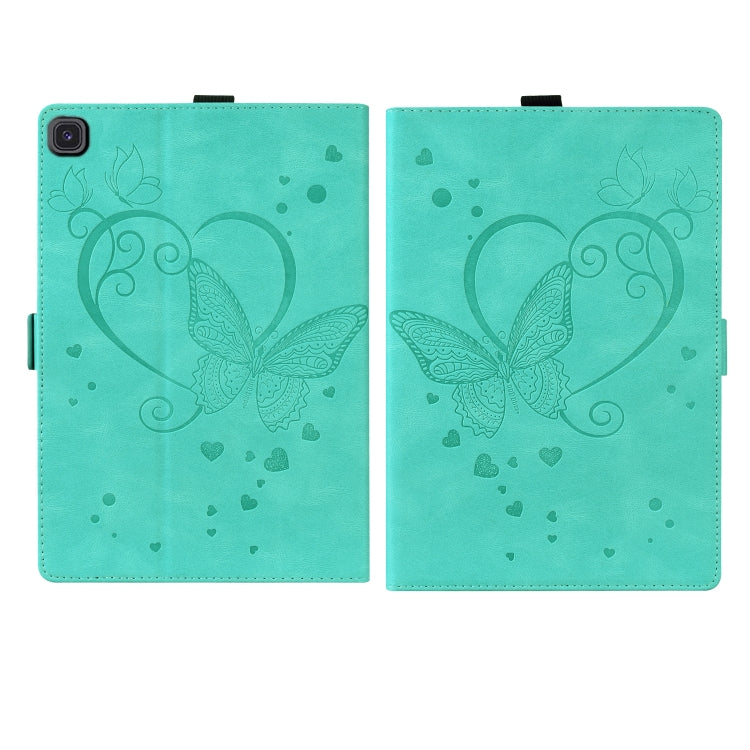 Love Butterfly Pattern Horizontal Flip Leather Case with Holder, For Samsung Galaxy Tab A 8.0 (2019) SM-T290 SM-T295