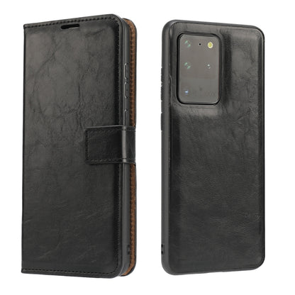 Crazy Horse Texture Detachable Magnetic Back Cover Horizontal Flip Leather Case with Holder & Card Slots & Photo Frame & Wallet, For Samsung Galaxy S20, For Samsung Galaxy S20 Ultra, For Samsung Galaxy S20+, For Samsung Galaxy S21 5G�������������������...