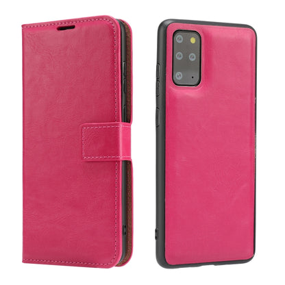 Crazy Horse Texture Detachable Magnetic Back Cover Horizontal Flip Leather Case with Holder & Card Slots & Photo Frame & Wallet, For Samsung Galaxy S20, For Samsung Galaxy S20 Ultra, For Samsung Galaxy S20+, For Samsung Galaxy S21 5G�������������������...