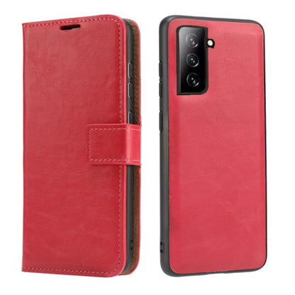 Crazy Horse Texture Detachable Magnetic Back Cover Horizontal Flip Leather Case with Holder & Card Slots & Photo Frame & Wallet, For Samsung Galaxy S20, For Samsung Galaxy S20 Ultra, For Samsung Galaxy S20+, For Samsung Galaxy S21 5G�������������������...