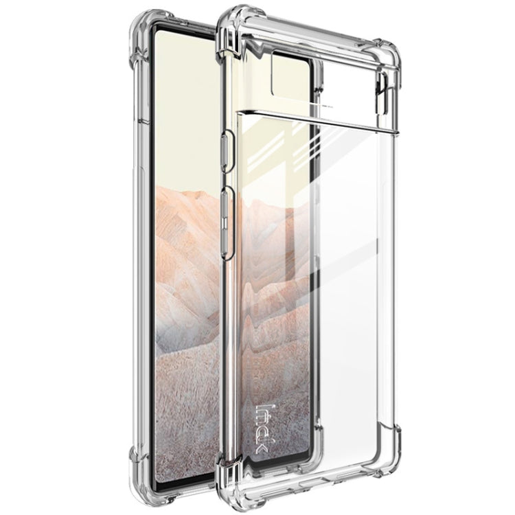 IMAK All-inclusive Shockproof Airbag TPU Case with Screen Protector, For Google Pixel 6