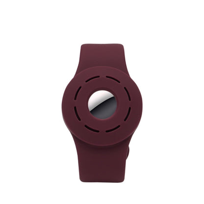Anti-scratch Shockproof Silicone Bracelet Strap Protective Cover Case, For AirTag