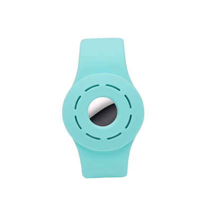 Anti-scratch Shockproof Silicone Bracelet Strap Protective Cover Case, For AirTag
