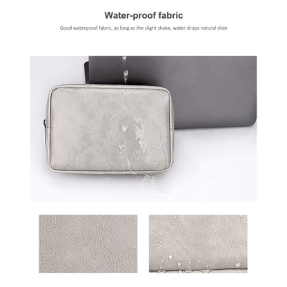 DY03 Portable Digital Accessory Leather Bag