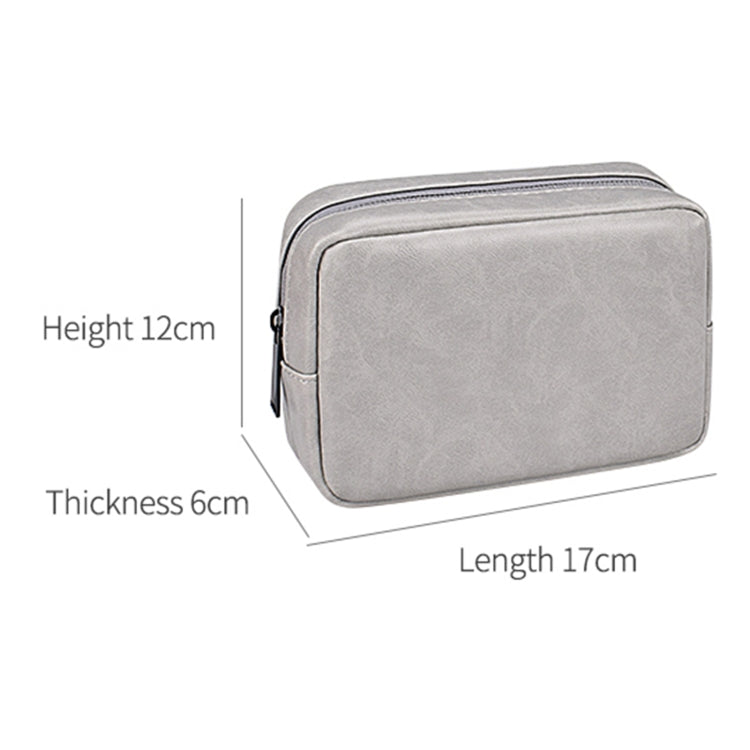 DY03 Portable Digital Accessory Leather Bag