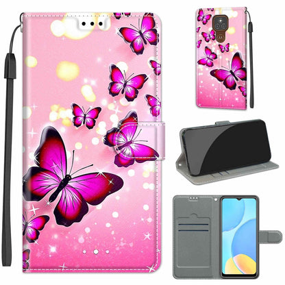 Voltage Coloured Drawing Magnetic Clasp Horizontal Flip PU Leather Case with Holder & Card Slots, Series 1