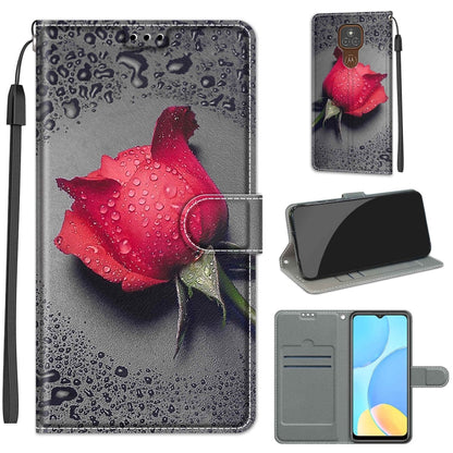 Voltage Coloured Drawing Magnetic Clasp Horizontal Flip PU Leather Case with Holder & Card Slots, Series 1