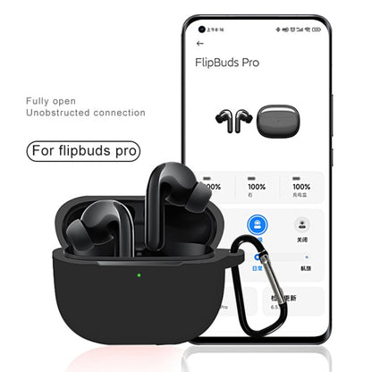 For Xiaomi FlipBuds Pro Full Coverage Liquid Silicone Protective Case