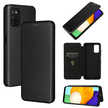 Carbon Fiber Texture Magnetic Horizontal Flip TPU + PC + PU Leather Case with Card Slot