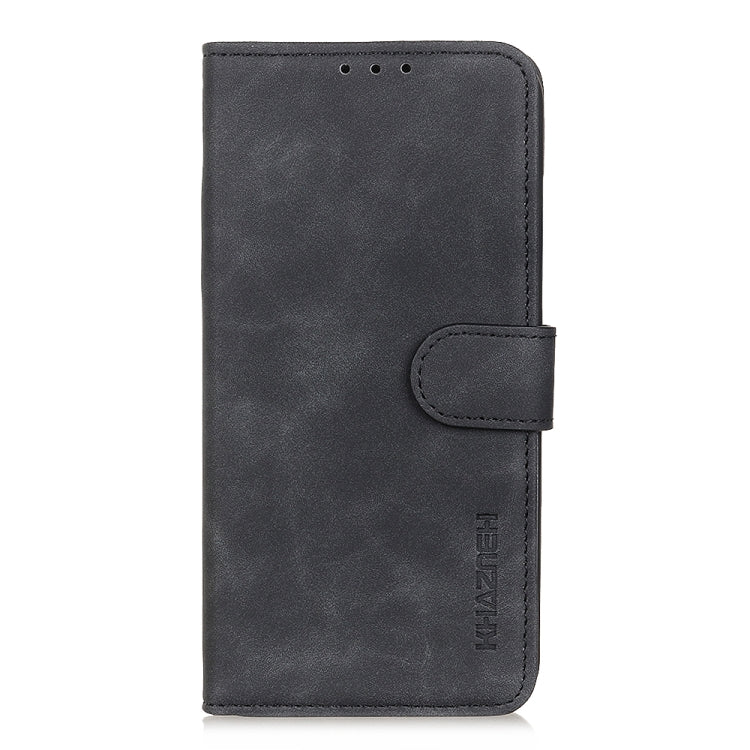 KHAZNEH Retro Texture PU + TPU Horizontal Flip Leather Case with Holder & Card Slots & Wallet