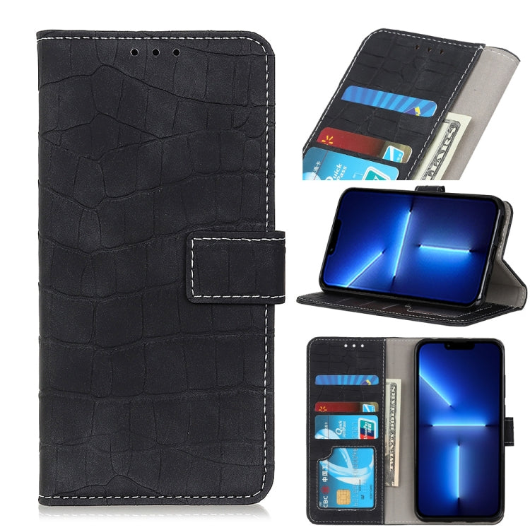 Crocodile Texture Horizontal Flip Leather Case with Holder & Card Slots & Wallet