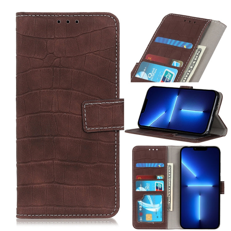 Crocodile Texture Horizontal Flip Leather Case with Holder & Card Slots & Wallet