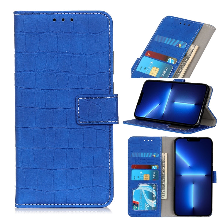 Crocodile Texture Horizontal Flip Leather Case with Holder & Card Slots & Wallet